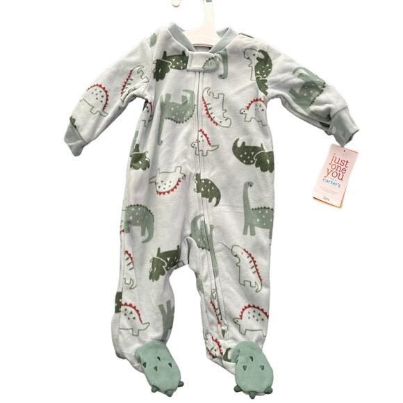 Carter's Baby Boys Just One You Footed Pajamas - 3M - NWT - Picture 1 of 3